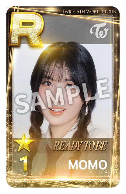TWICE モモ SSJYP 3周年 シュスジェ リアルカード 新品未開封 TWICE TWICE ZINE SSJYP SUPERSTAR IN TOKYO AKIHABARA JYPNATION
