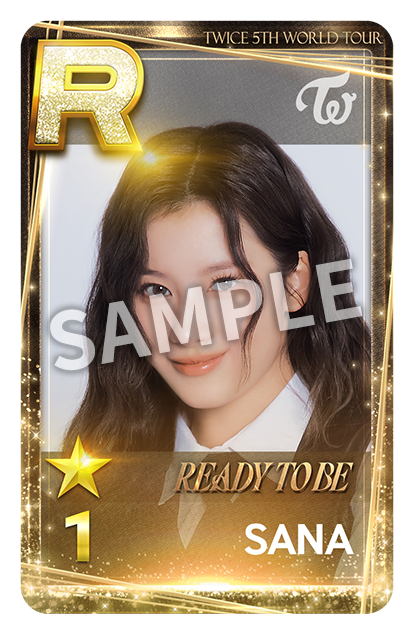TWICE サナ SSJYPシュスジェ Do not touch リアルカード TWICE SANA READY TO BE SUPERSTAR SSJYP Japan Photocard PC Photo