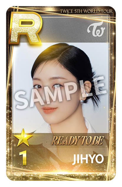 TWICE ジヒョ SSJYP リアルカード トレカ 3種セット TWICE <THIS IS FOR> WORLD TOUR PART 2 | SUPERSTAR オンラインブース